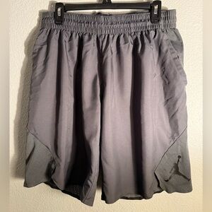 Nike Jordan Men's Gray Athletic Shorts Size Large